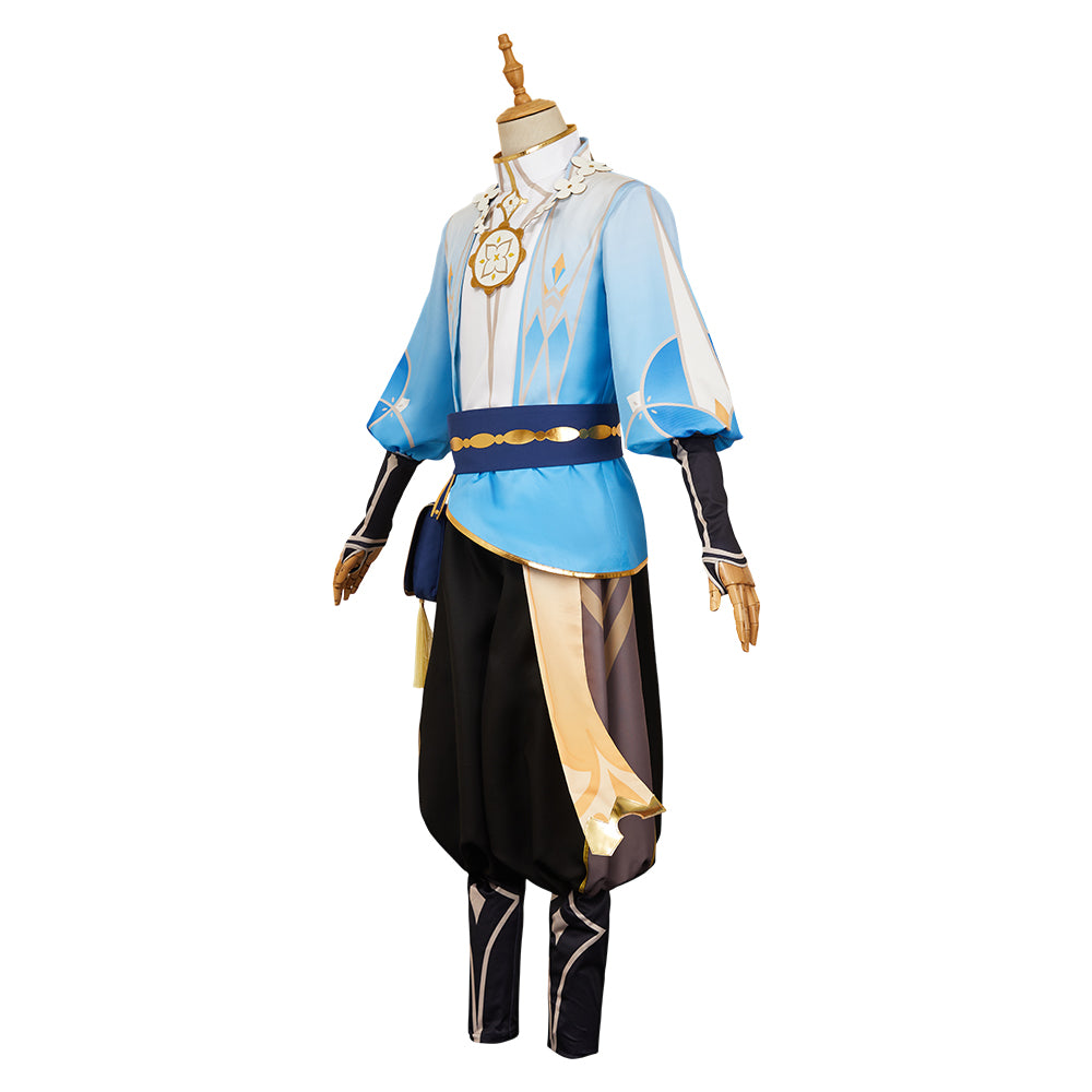 Traveler Aether Outfits Genshin Impact Aether Cosplay Kostüm