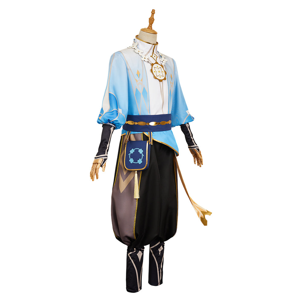 Traveler Aether Outfits Genshin Impact Aether Cosplay Kostüm