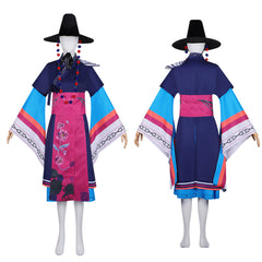Trio Girlgroup Rumi Dämonenjägerin Honmoon Rumi Mudang Cosplay Kostüm