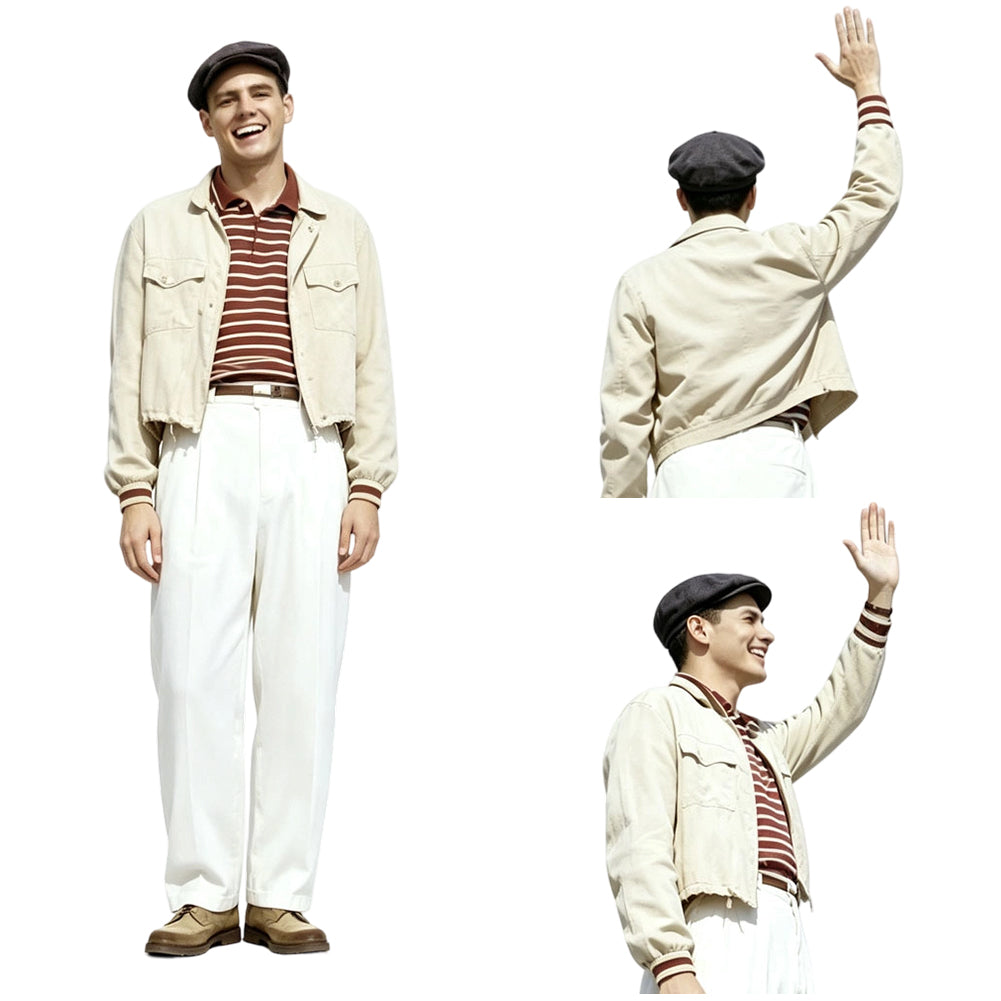 Truman Burbank Kostüm Set The Truman Show Truman Cosplay Outfit