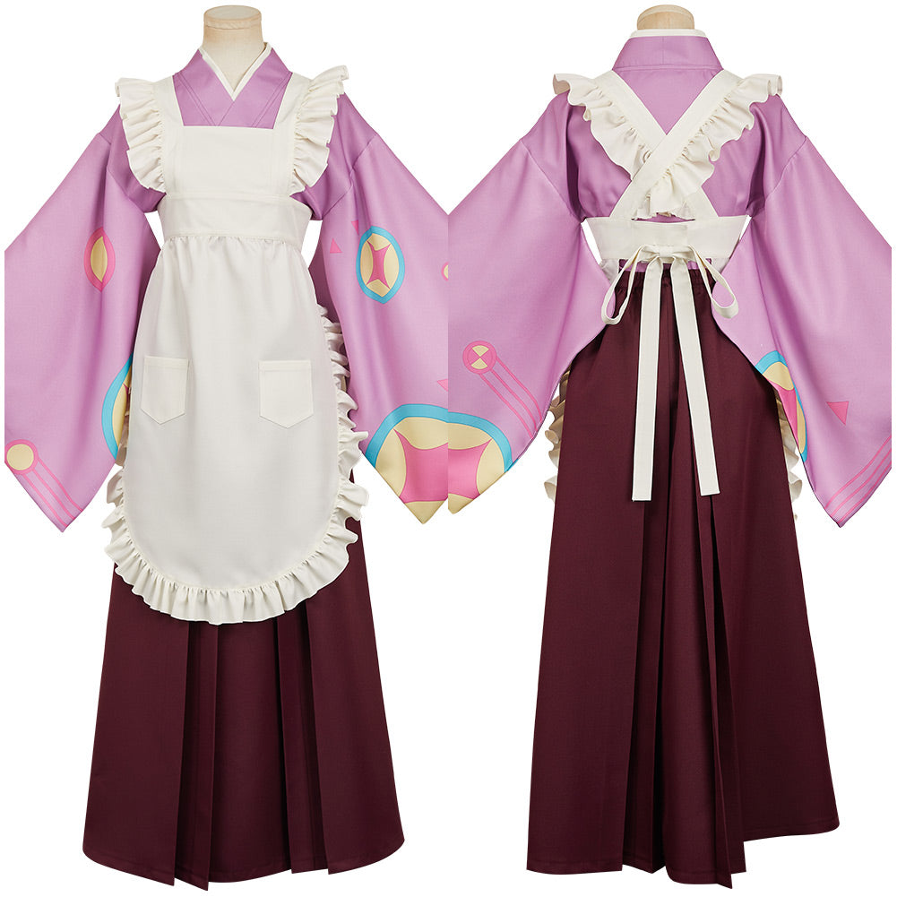 Tsukahara Neko Kimono Tasokare Hotel Neko Cosplay Outfits