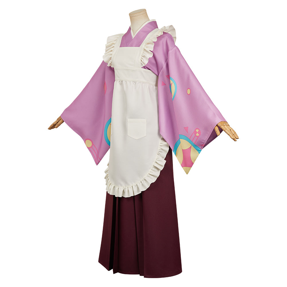 Tsukahara Neko Kimono Tasokare Hotel Neko Cosplay Outfits