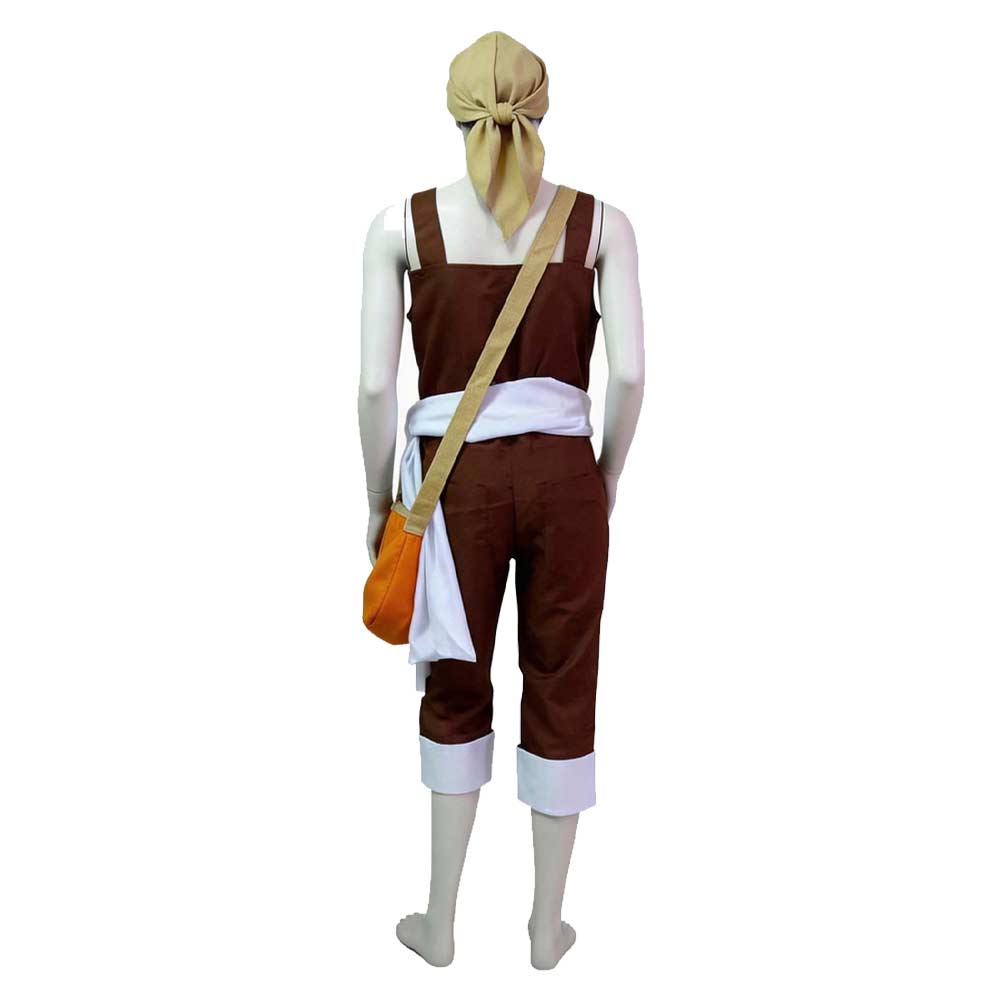 Usopp rot Kostüm One Piece God Lysop Cosplay Outfit