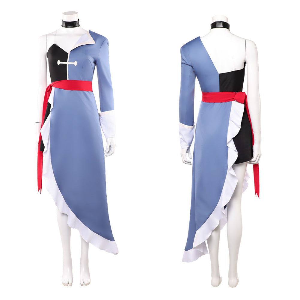 Vaggie Kostüm Set Hazbin Hotel 2025 Vaggi Outfit
