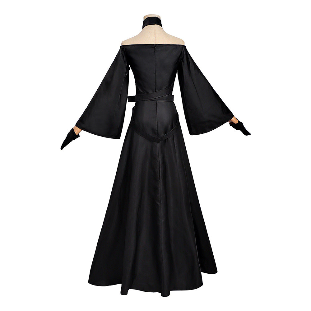 Velvet schwarz Kleid The Ribbon Hero 2026 Velvet Cosplay Outfit
