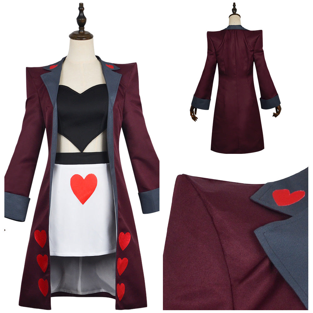 Velvette Kostüm Set Hazbin Hotel Hellaversa Velvette Cosplay Outfits