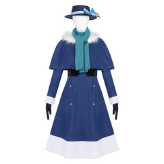 Vertin blau Uniform Reverse: 1999 Timekeeper Cosplay Outfit