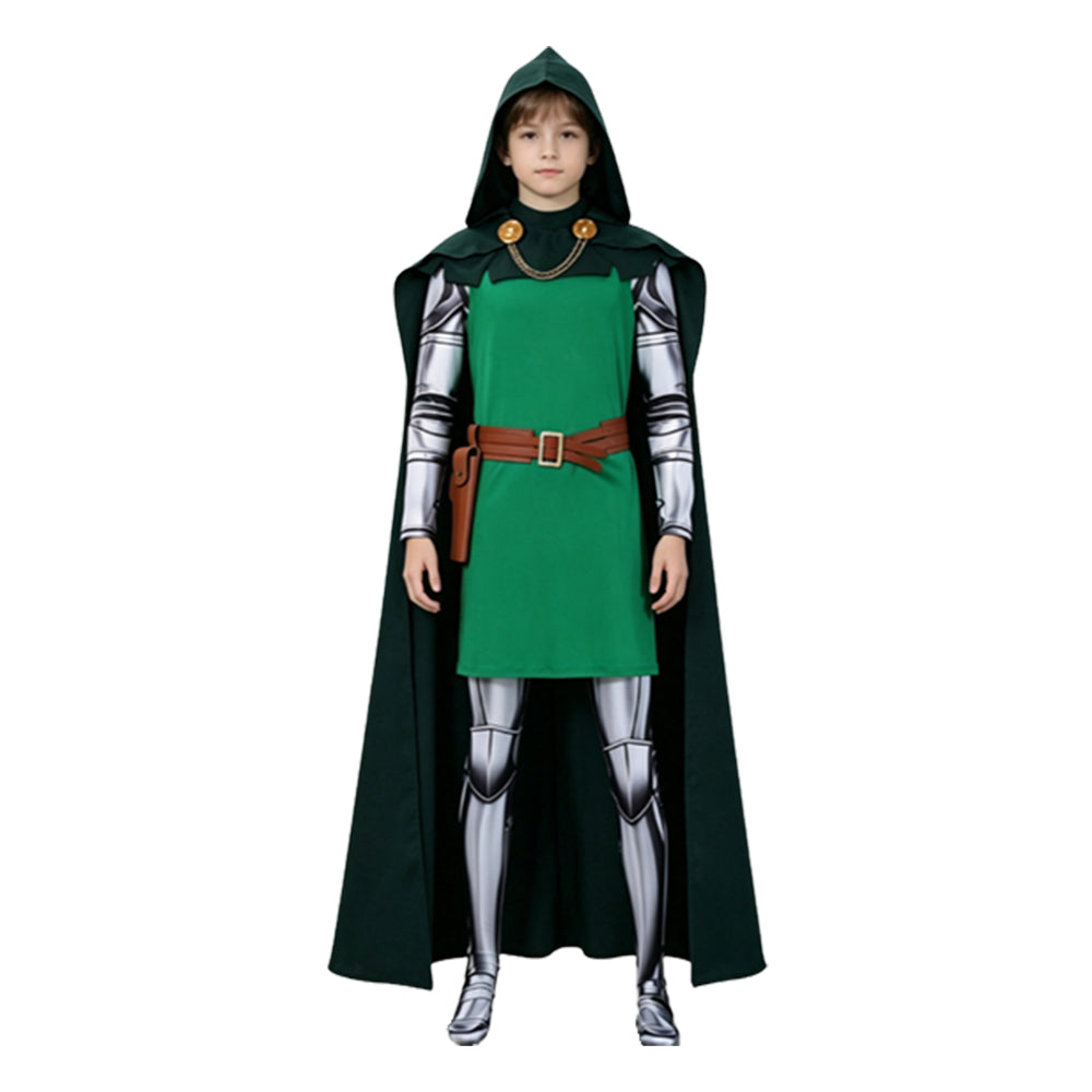 Victor von Doom Kinder Kostüm Set Avengers: Doomsday Dr. Doom Cosplay Outfit