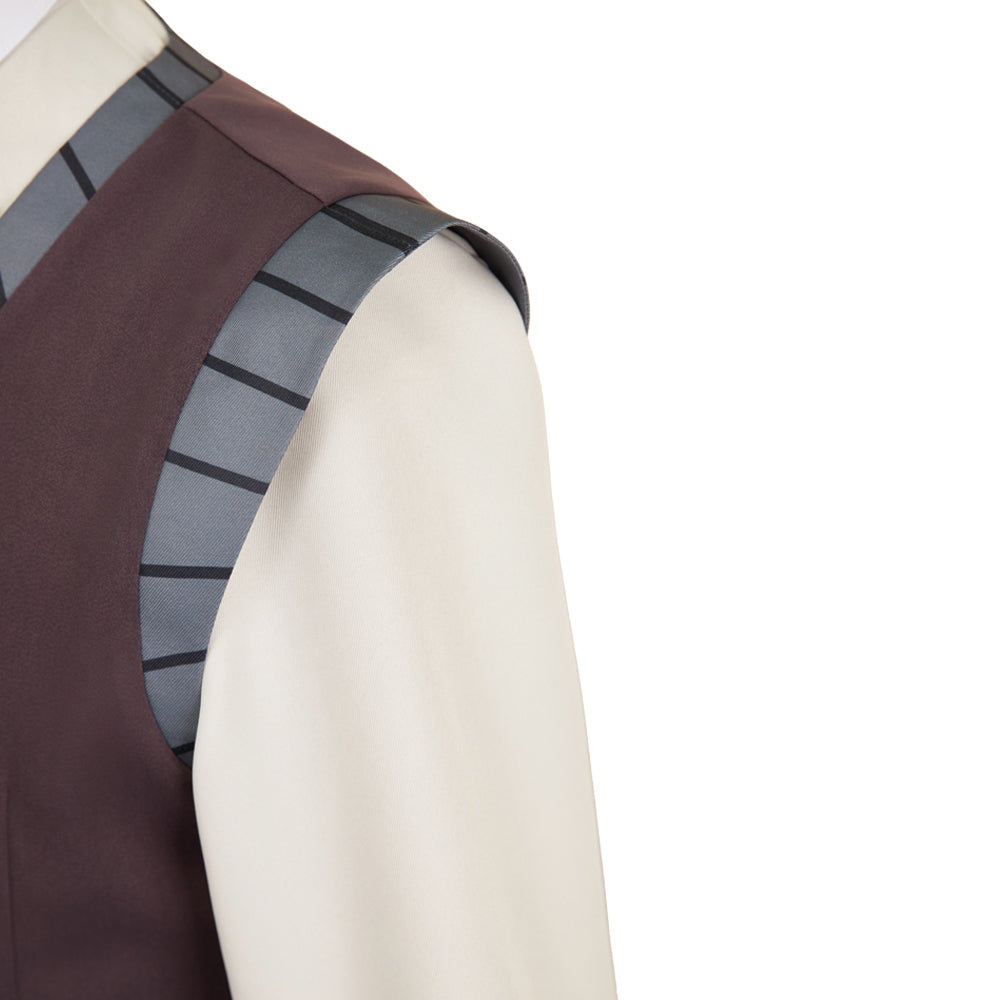 Vincent Whittman grau Kostüm Set Hazbin Hotel 2 Vox Cosplay Outfits