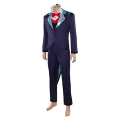 Vox blau Kostüm Set Hazbin Hotel Vox blau Cosplay Outfit	