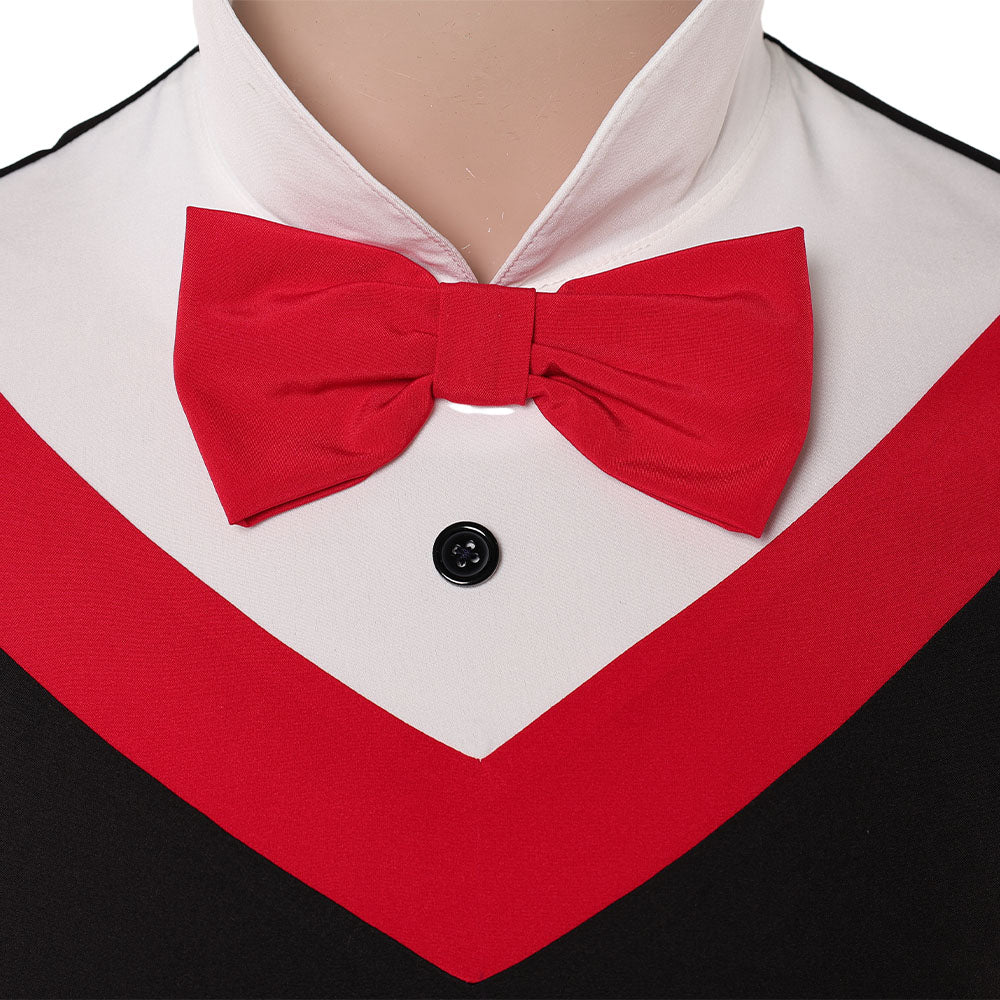 Vox blau Kostüm Set Hazbin Hotel Vox blau Cosplay Outfit	