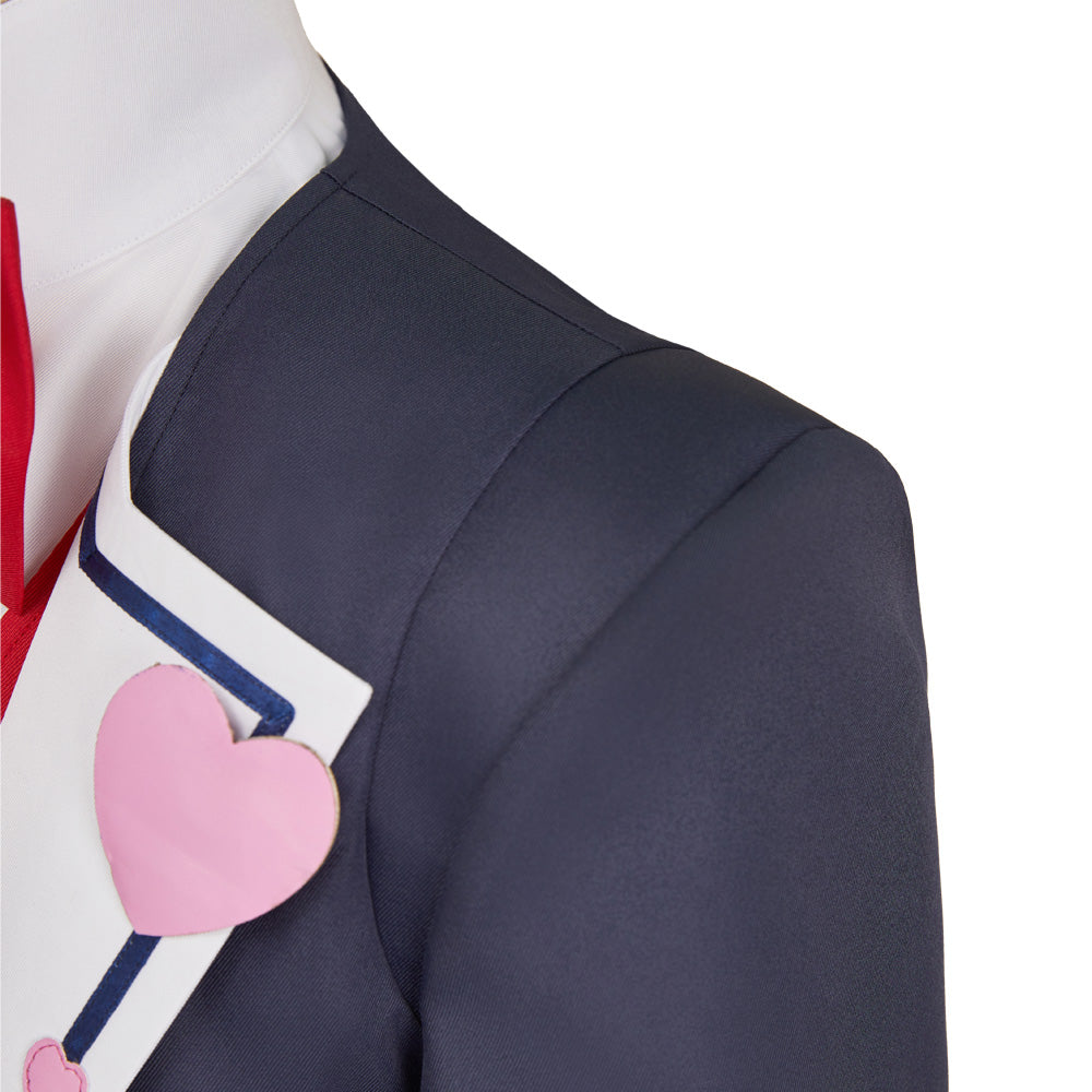 VOX schwarz-rot Outfit Hazbin Hotel Vincent Whittman Kostüm Set