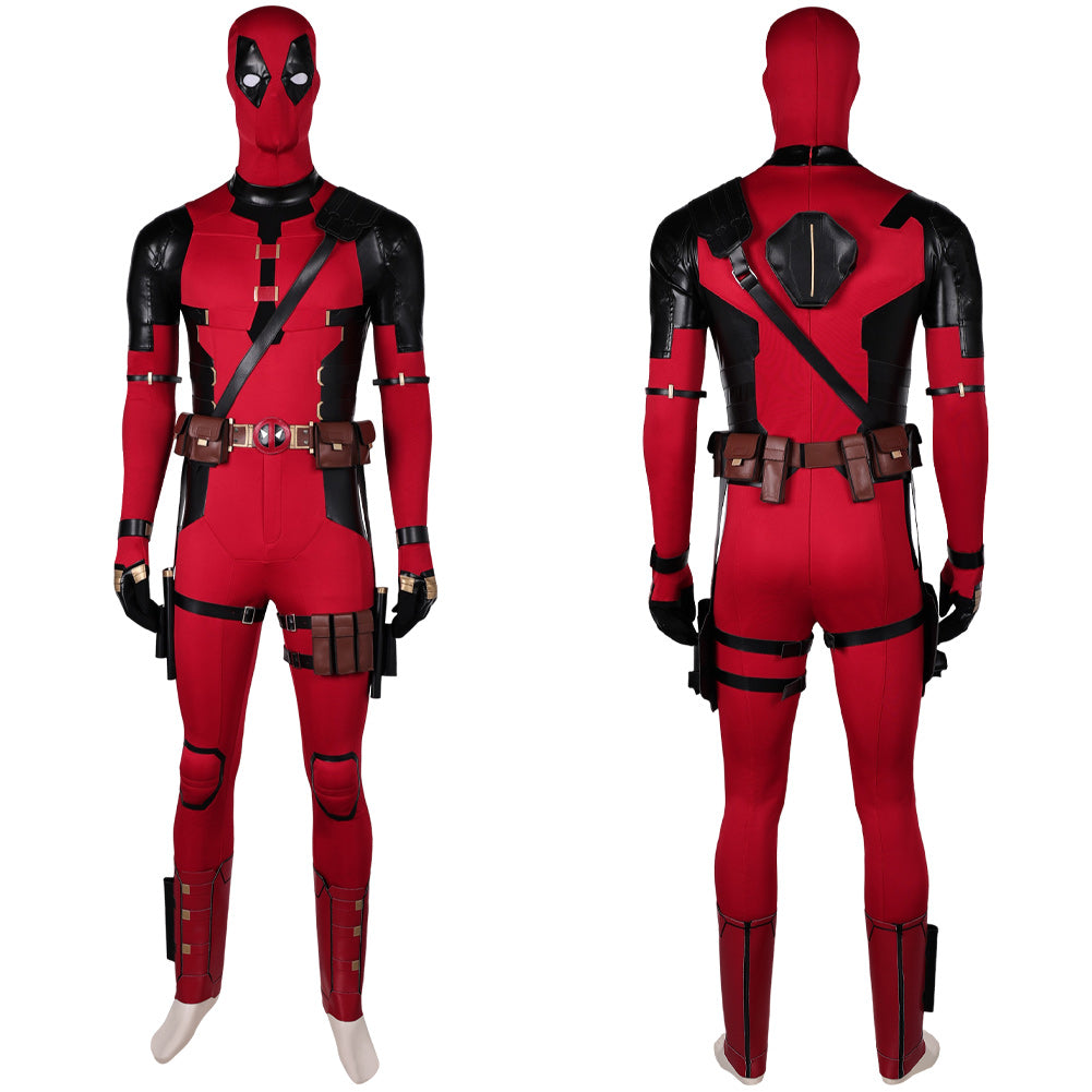 Wade Wilson Deadpool Cosplay Kostüm Halloween Karneval Outfits