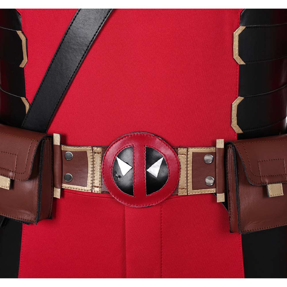 Wade Wilson Deadpool Cosplay Kostüm Halloween Karneval Outfits