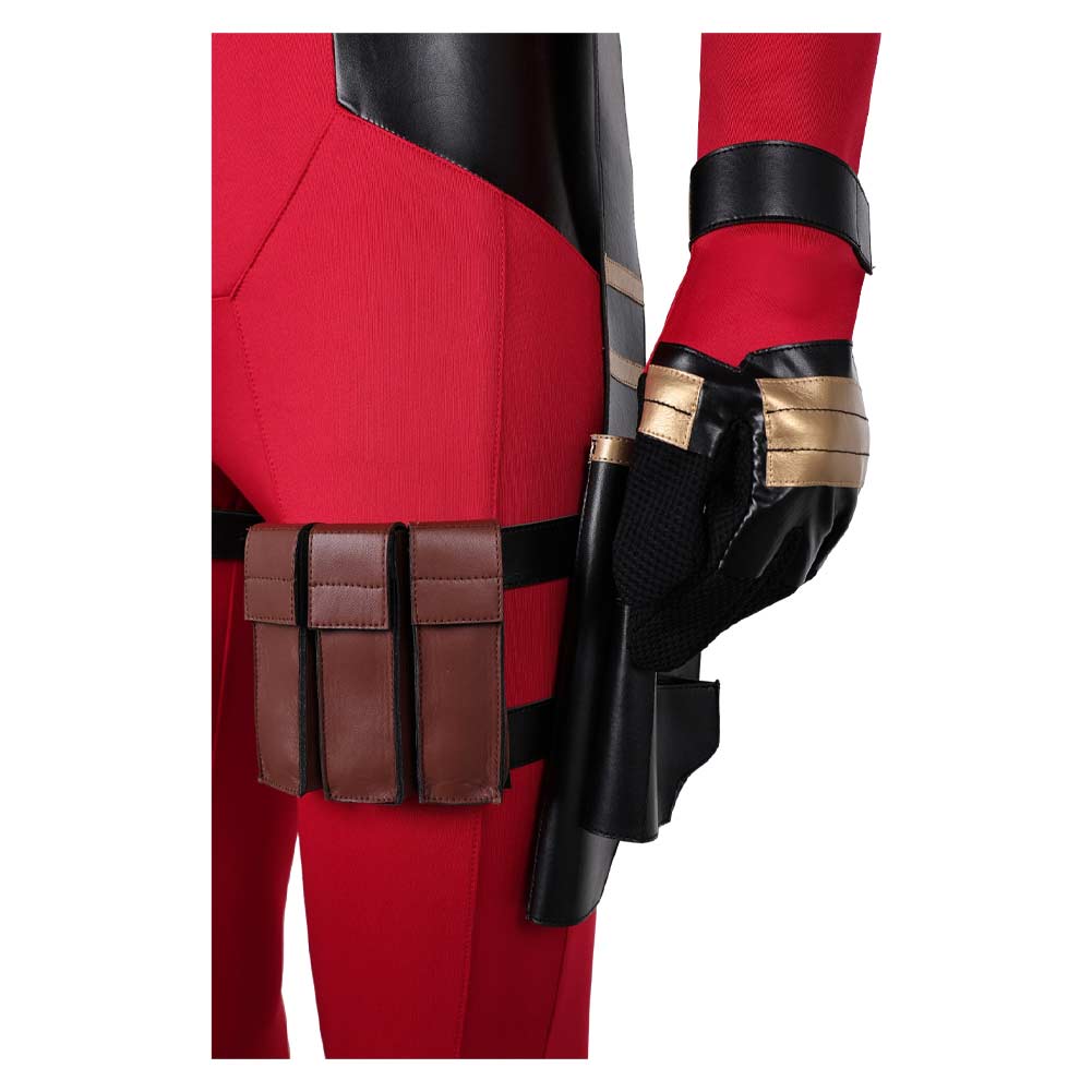 Wade Wilson Deadpool Cosplay Kostüm Halloween Karneval Outfits