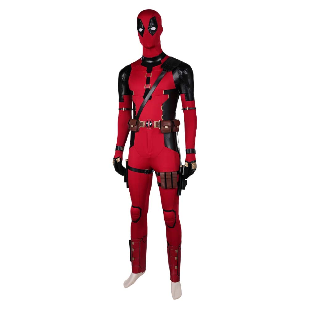 Wade Wilson Deadpool Cosplay Kostüm Halloween Karneval Outfits