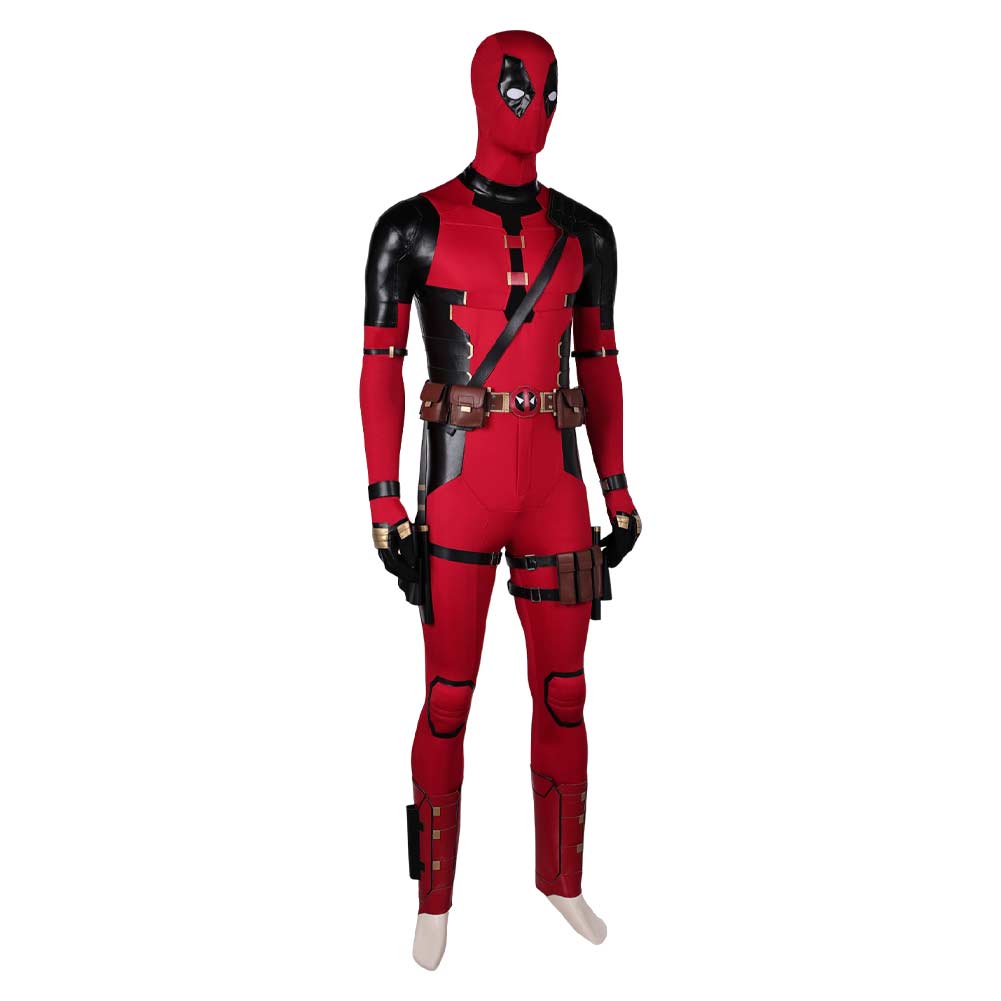 Wade Wilson Deadpool Cosplay Kostüm Halloween Karneval Outfits