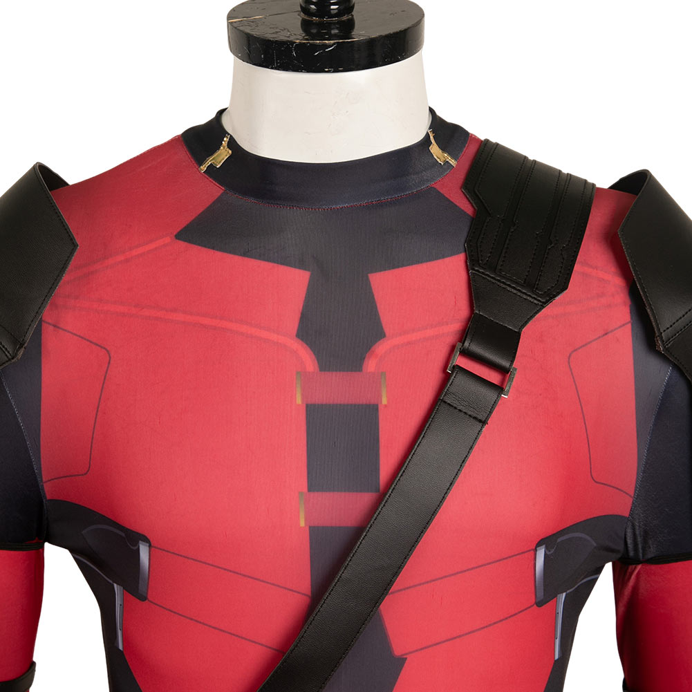 Wade Wilson Deadpool Jumpsuit X-Men Origins: Wolverine Cosplay Outfits