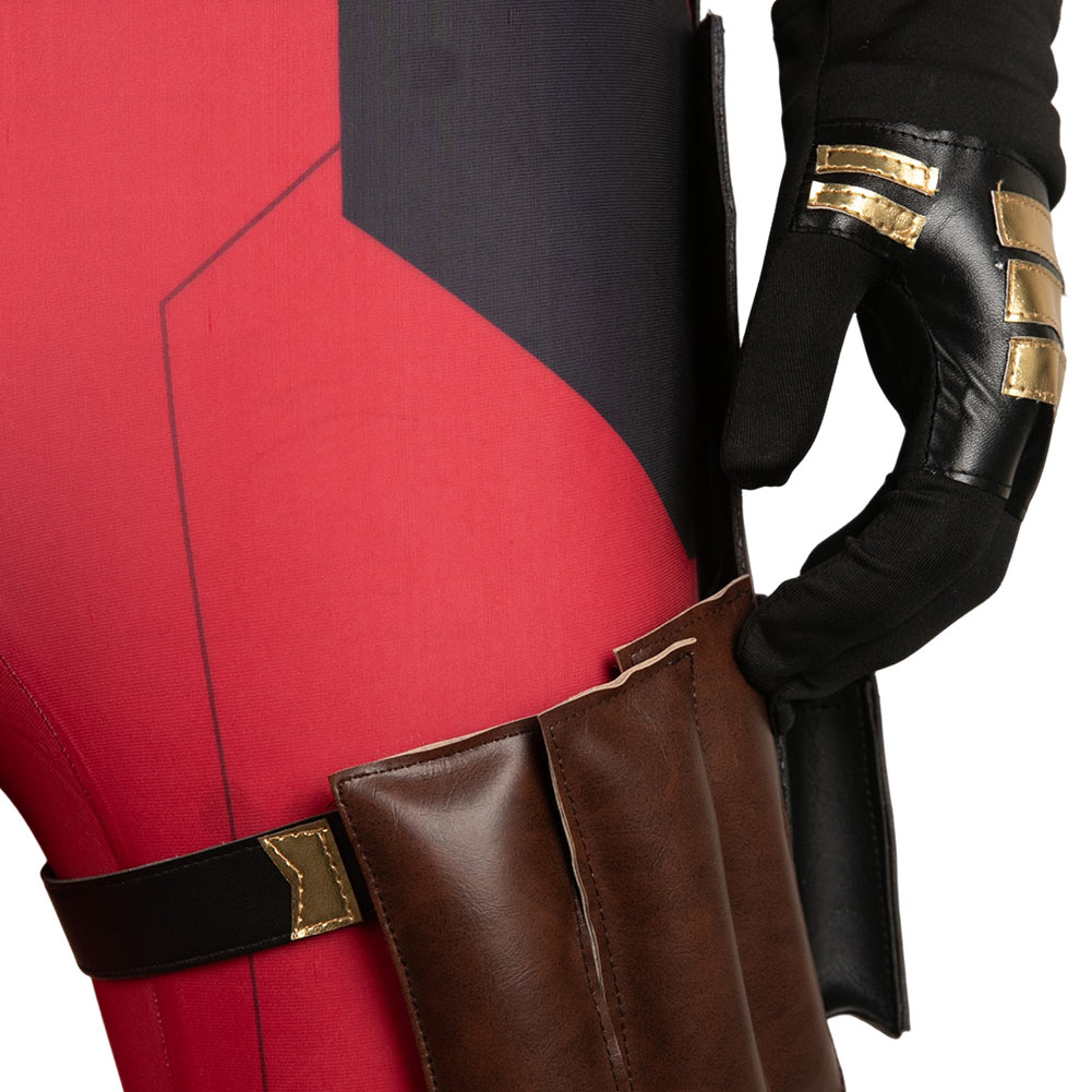 Wade Wilson Deadpool Jumpsuit X-Men Origins: Wolverine Cosplay Outfits