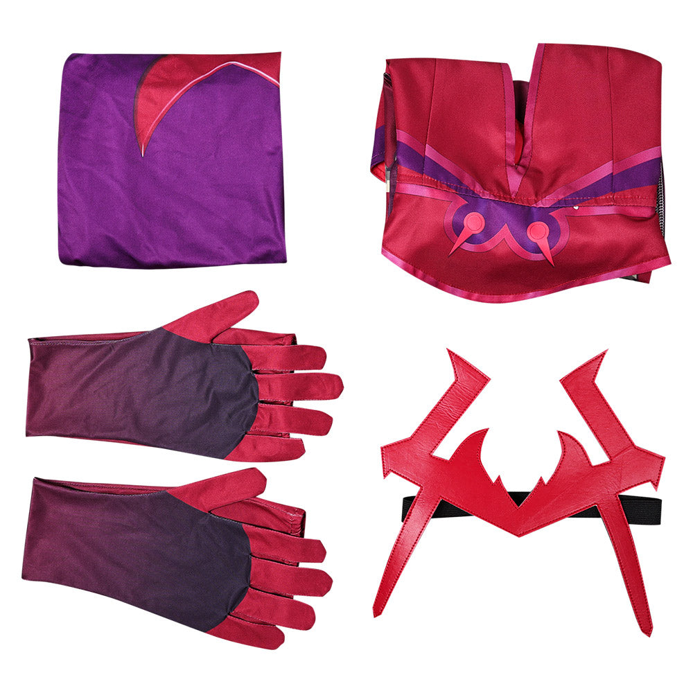 Wanda Maximoff Scarlet Witch Hexenkostüm Cosplay Outfits