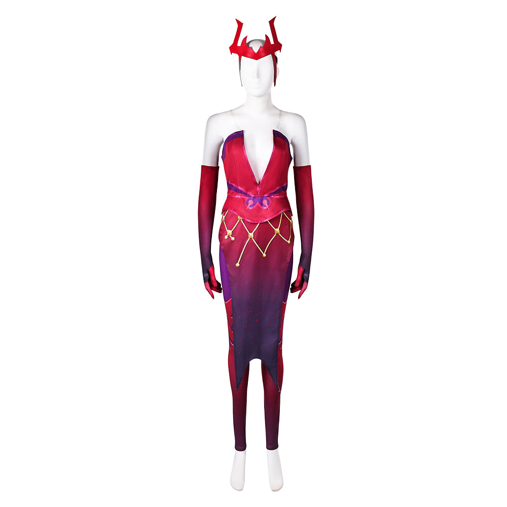 Wanda Maximoff Scarlet Witch Hexenkostüm Cosplay Outfits