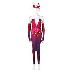 Wanda Maximoff Scarlet Witch Hexenkostüm Cosplay Outfits