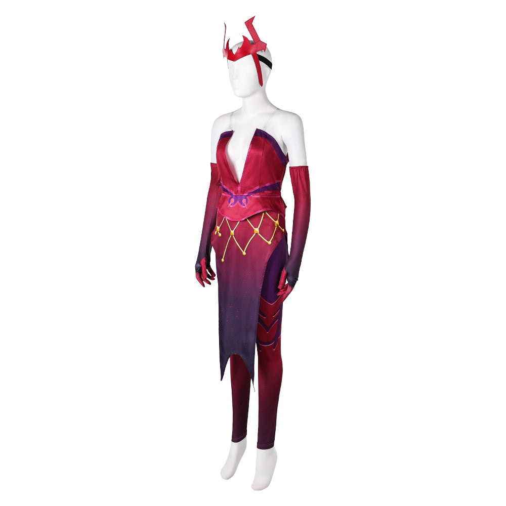 Wanda Maximoff Scarlet Witch Hexenkostüm Cosplay Outfits