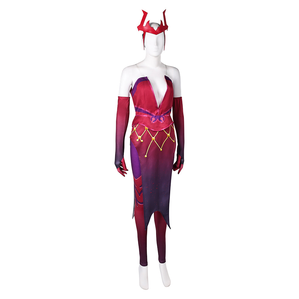 Wanda Maximoff Scarlet Witch Hexenkostüm Cosplay Outfits