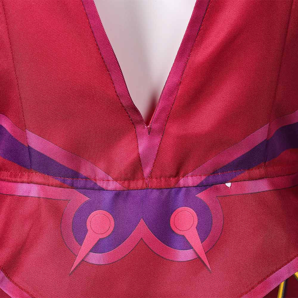 Wanda Maximoff Scarlet Witch Hexenkostüm Cosplay Outfits