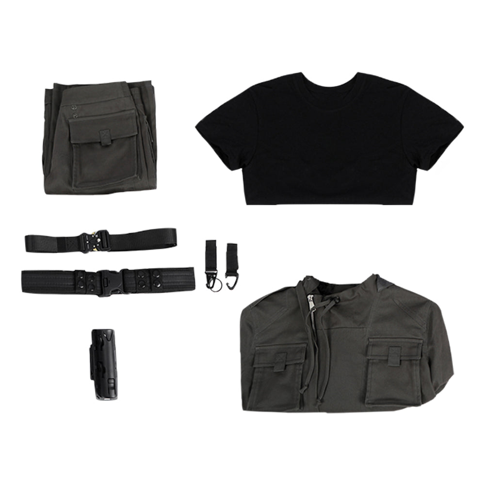 Wendy schwarz Outfits Alien: Earth Wendy Cosplay Kostüm