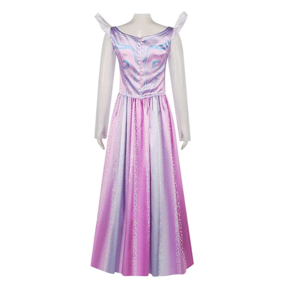 Wicked 2024 Glinda lila Kleid Cosplay Outfits