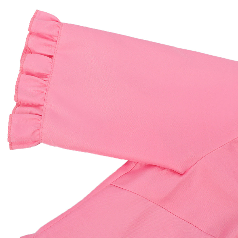 Wicked 2025 For Good Glinda Dienstmädchen rosa Cosplay Outfits