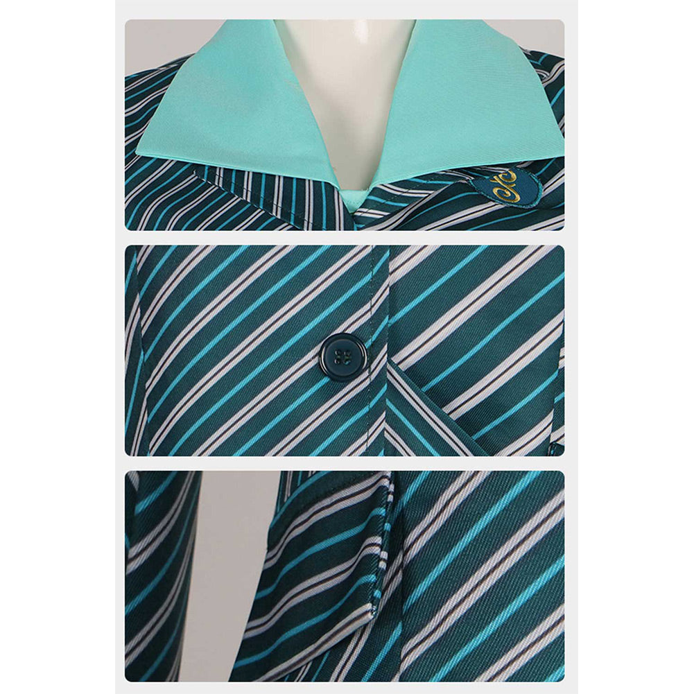 Wicked Elphaba grün Uniform Cosplay Outfits