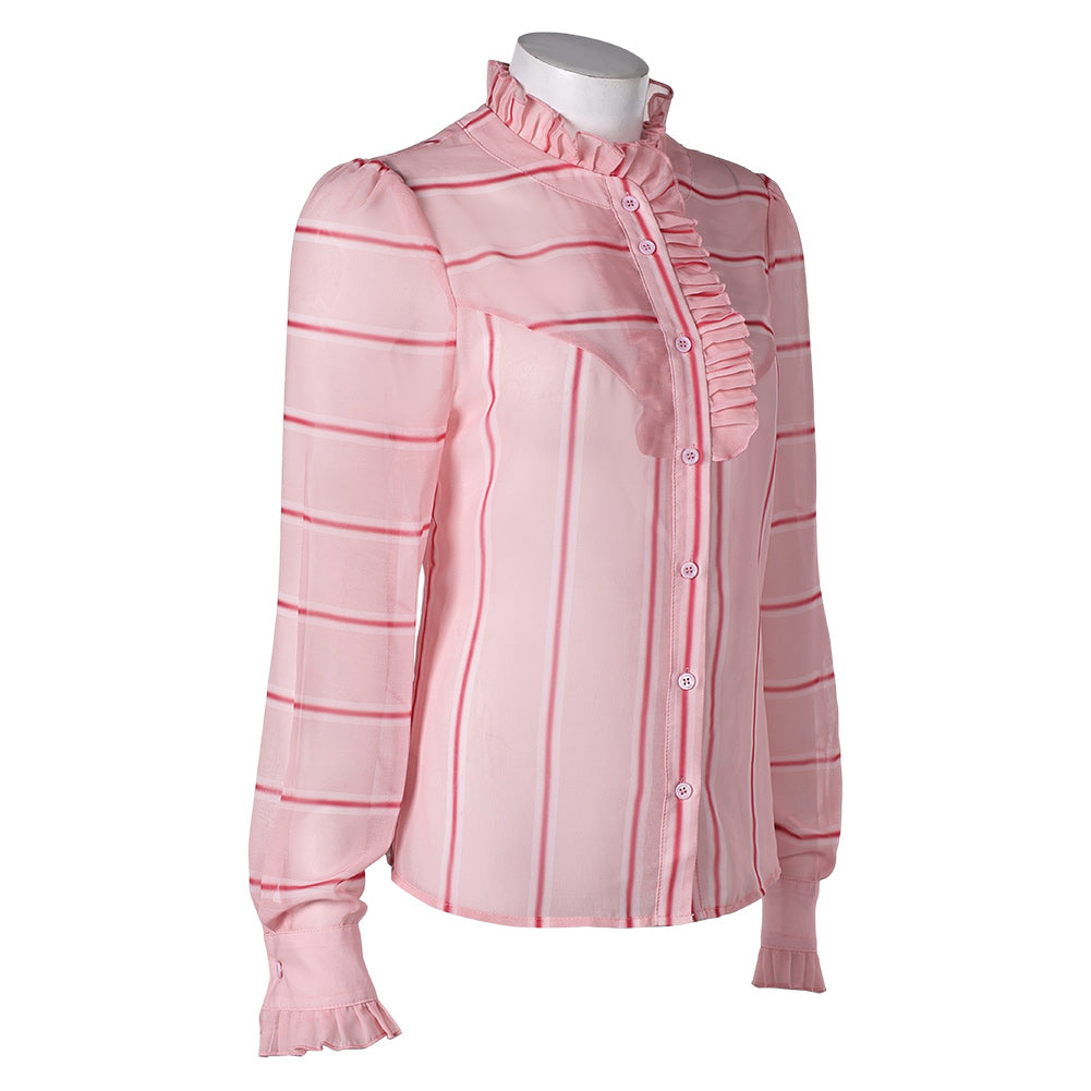 Wicked Glinda rosa Shirt Cosplay Outfits
