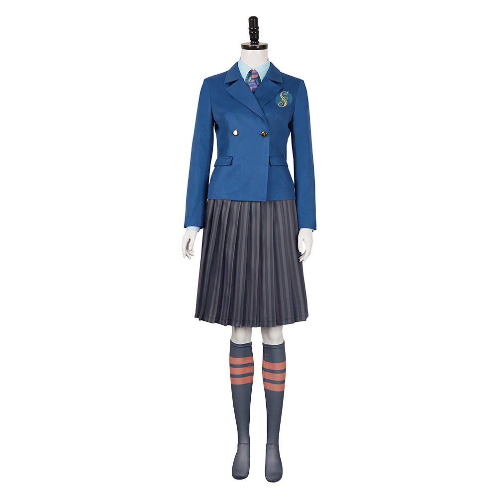 Wicked Schuluniform Cosplay Kostüm Set