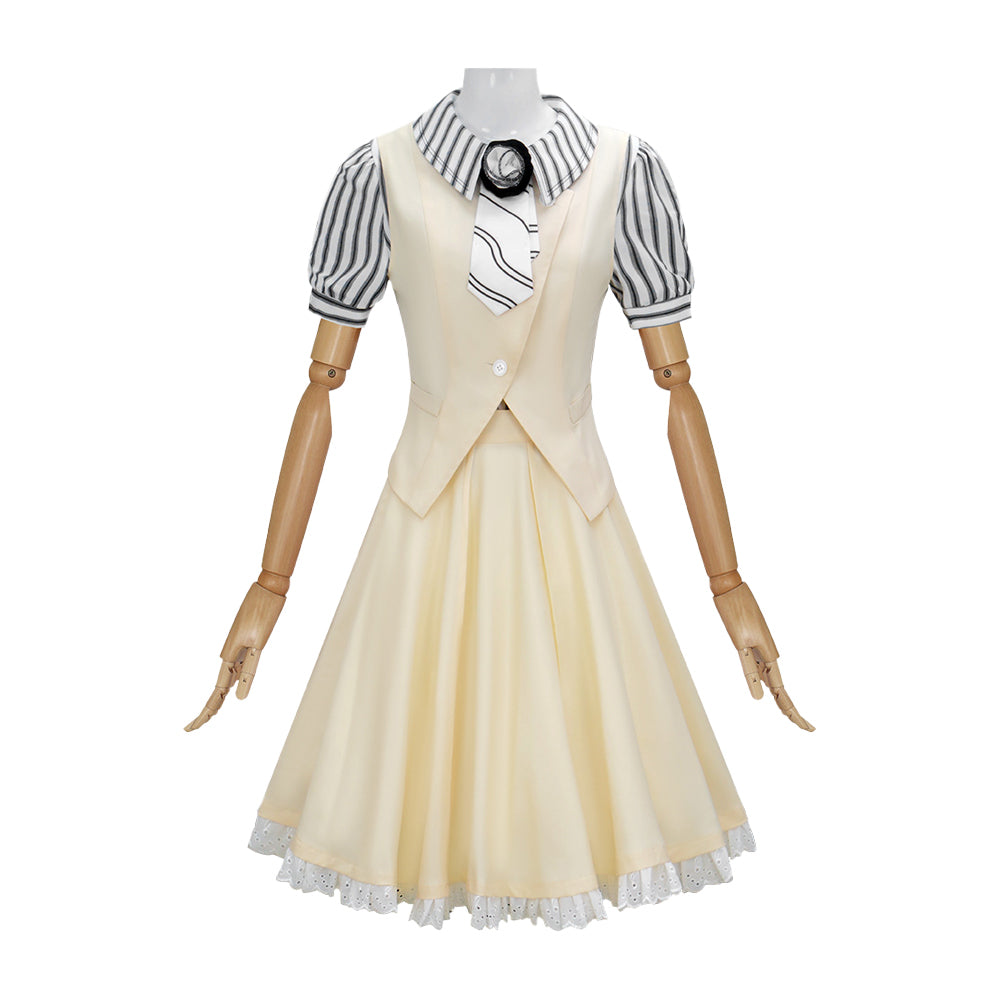 Wicked: For Good 2025 Glinda gelb Uniform Cosplay Kostüm