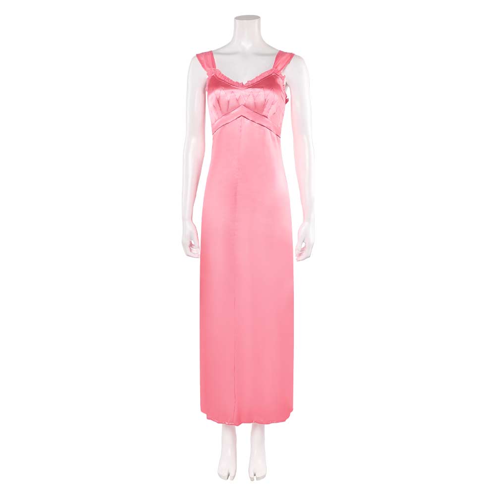 Wicked: For Good 2025 Glinda rosa Nachthemd Cosplay Outfits