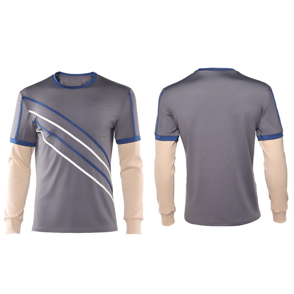 Will Byers grau SHIRT Stranger Things 5 Will Cosplay Outfit