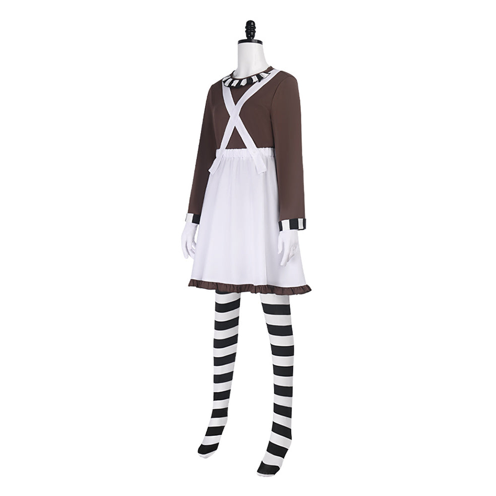 Willy Wonka Charlie und die Schokoladenfabrik Oompa-Loompa weblich Outfit