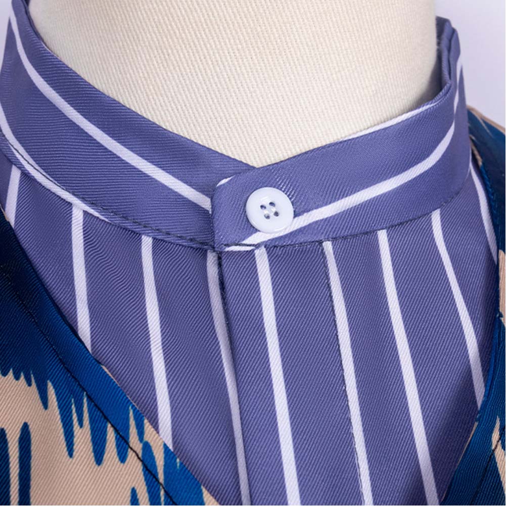 Willy Wonka rot Kostüm Charlie und die Schokoladenfabrik Wonka Cosplay Outfit