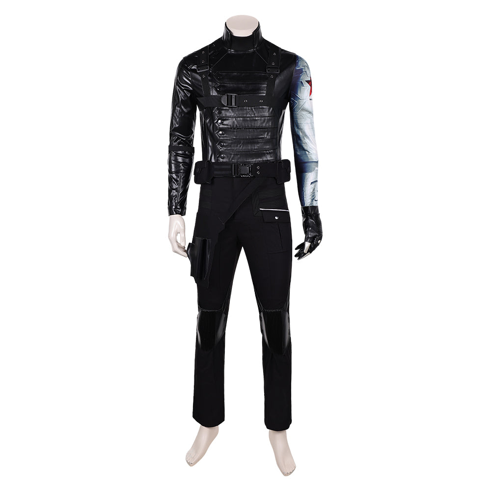 Winnersolder schwarz Kostüm Set Thunderbolts Bucky Bames Cosplay Outfits