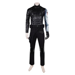 Winnersolder schwarz Kostüm Set Thunderbolts Bucky Bames Cosplay Outfits