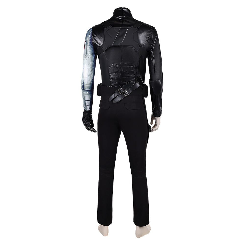 Winnersolder schwarz Kostüm Set Thunderbolts Bucky Bames Cosplay Outfits