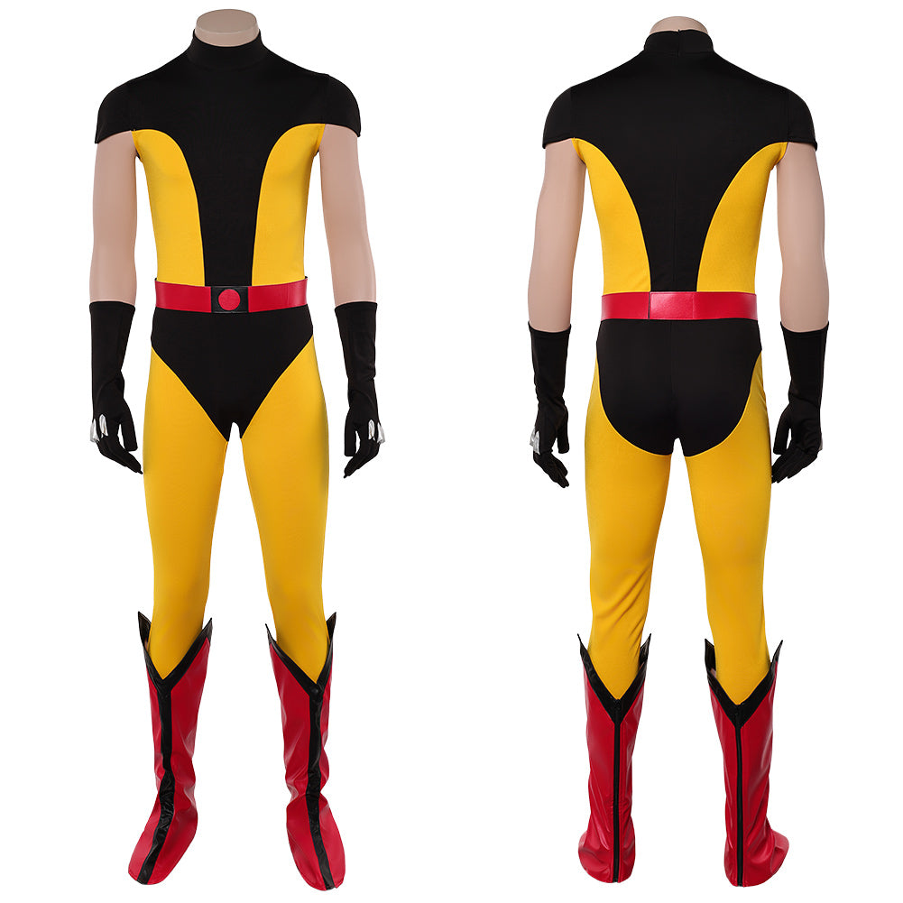 Wolverine Jumpsuit X-Men Wolverine Cosplay Kostüm Set