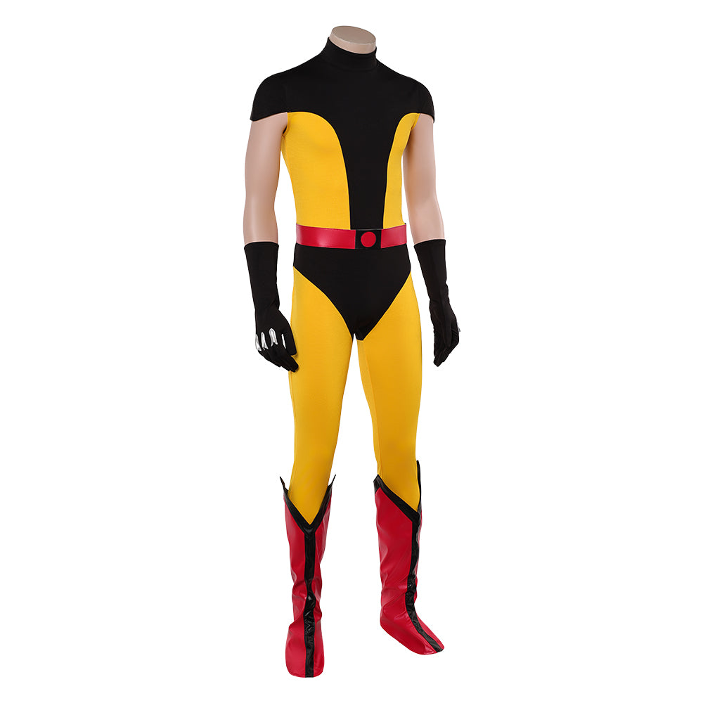 Wolverine Jumpsuit X-Men Wolverine Cosplay Kostüm Set