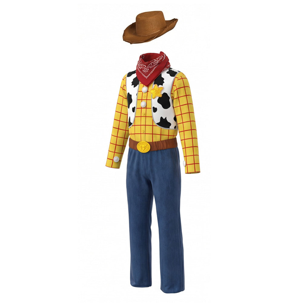Woody Kostüm Set Toy Story Woody Cosplay Outfit