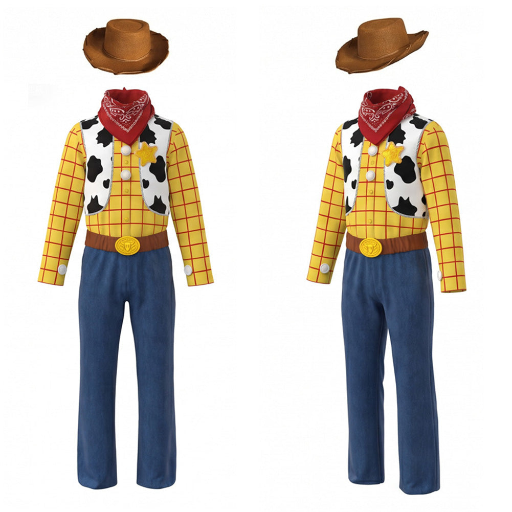 Woody Kostüm Set Toy Story Woody Cosplay Outfit
