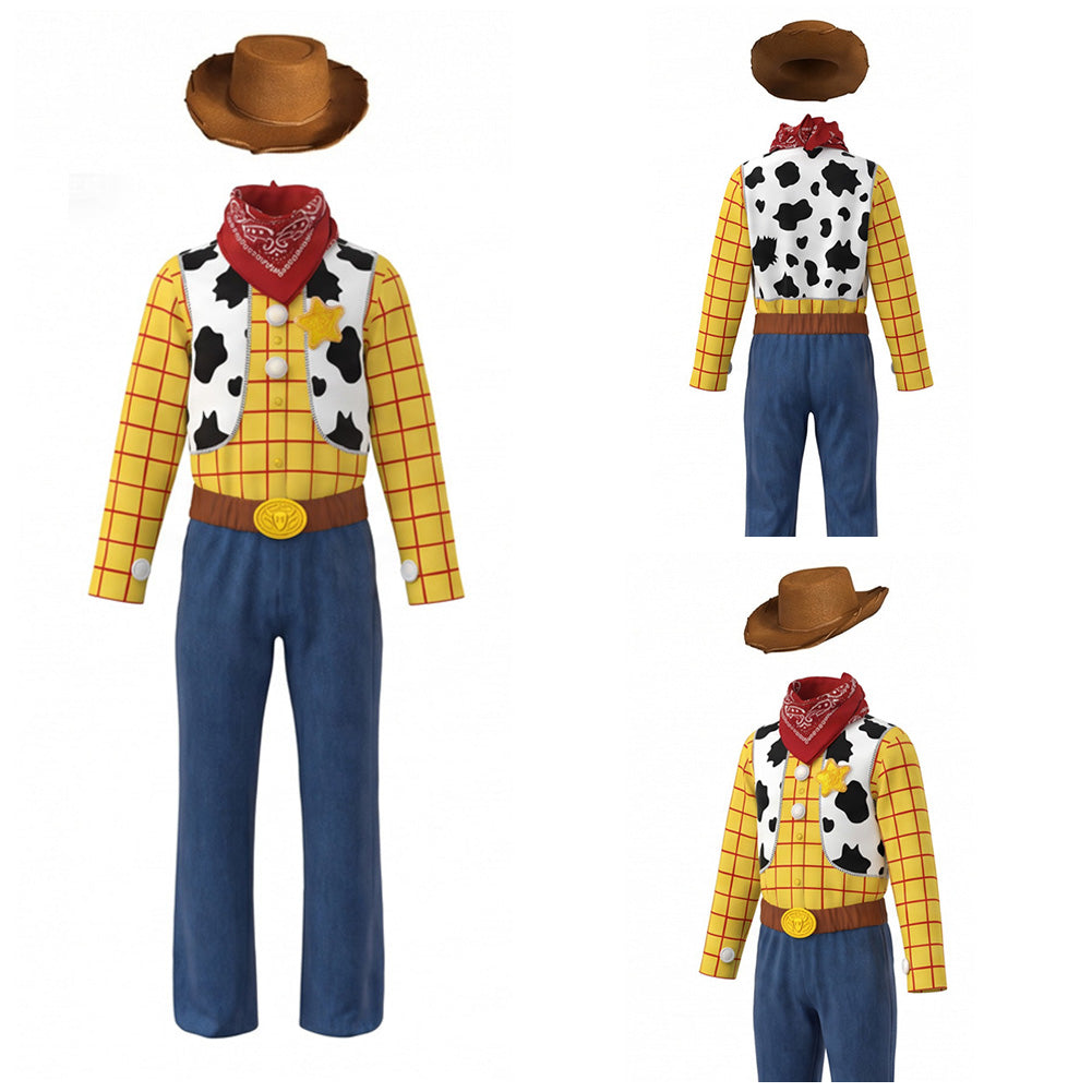 Woody Kostüm Set Toy Story Woody Cosplay Outfit