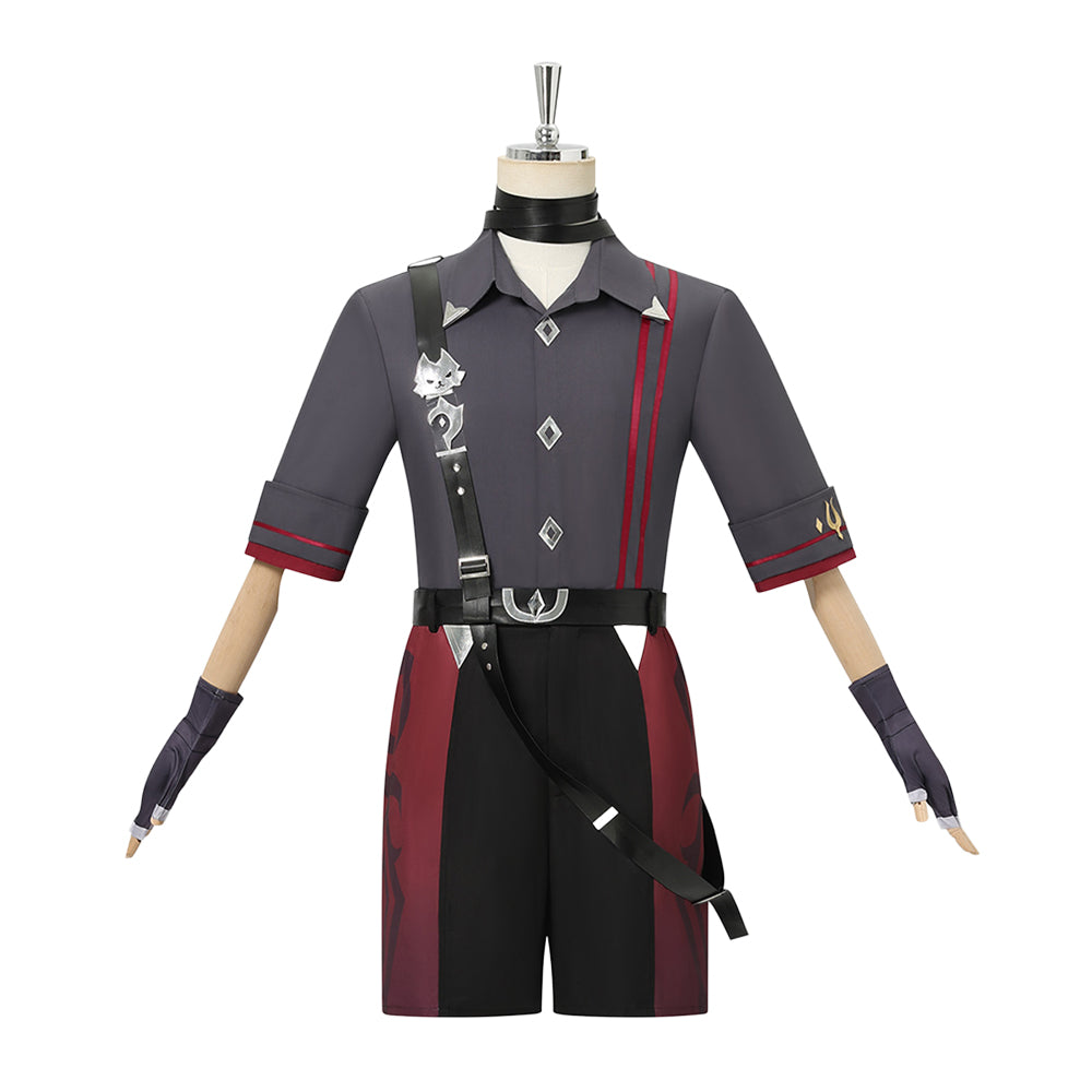 Wriothesley Kostüm Set Genshin Impact Wriothesley Cosplay Outfit
