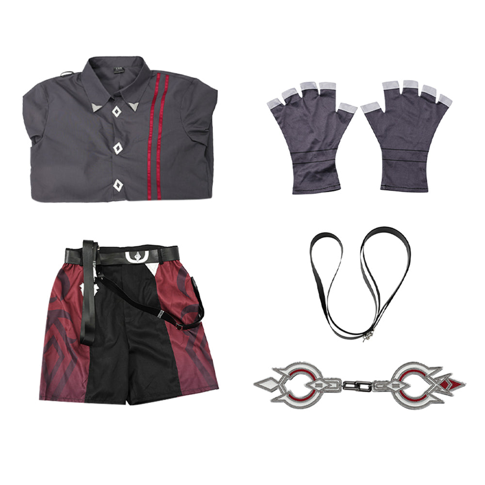 Wriothesley Kostüm Set Genshin Impact Wriothesley Cosplay Outfit